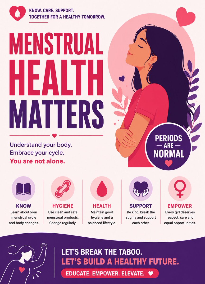 acriuganda's tweet photo. At ACRI Uganda, we believe that every girl and woman deserves access to menstrual health education, dignity and support. Together, let us break the stigma, promote safe menstrual hygiene practices and empower girls to stay healthy, confident and in school. #ACRIUganda #MHE https://t.co/wOVEcYq168