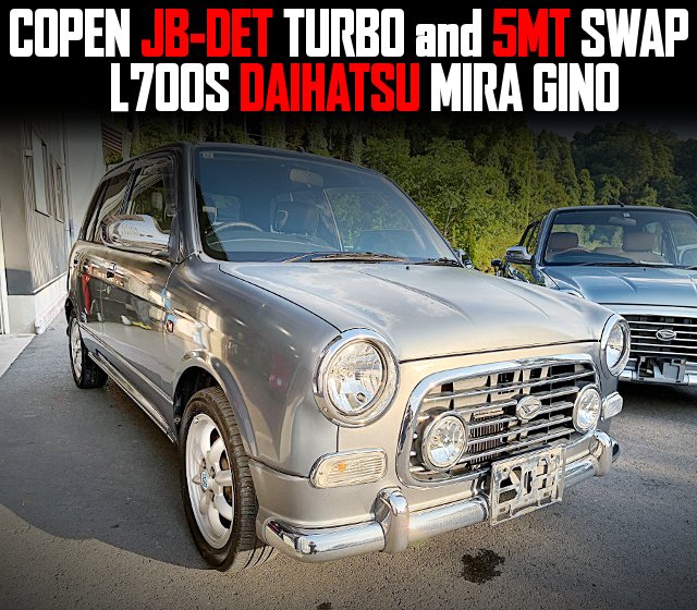 l700　ミラバン　ジーノ　顔　jb ターボ　コペンmt ジャンク コペン流用のJB-DETターボエンジンと5速MTスワップ！Dスポーツ製ECU