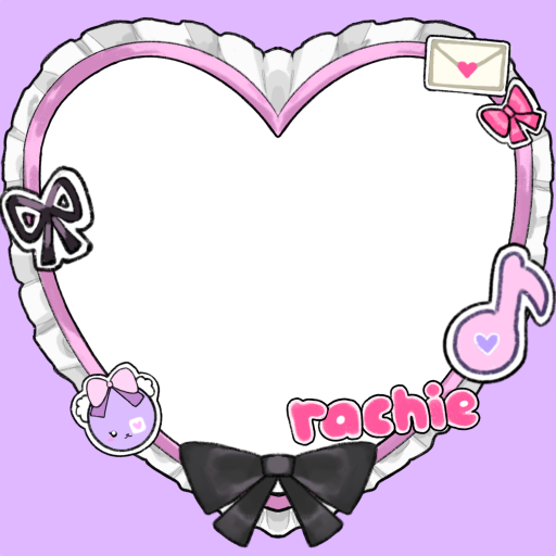 raelaveire's tweet photo. TO CELEBRATE my girlie's bday miss wachie I made a little frame you guys can use over at decotter Please use this frame to show how much you love miss maam   

#celebrachie2026 #illustrachie #hikichuuni 
https://t.co/tuyAxv1eW3 https://t.co/OC4PVW4VCd