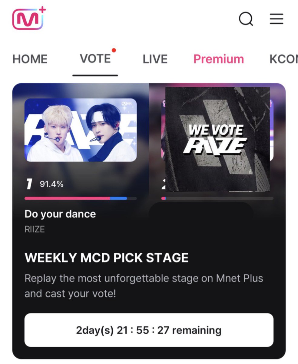 WE VOTE RIIZE tweet media