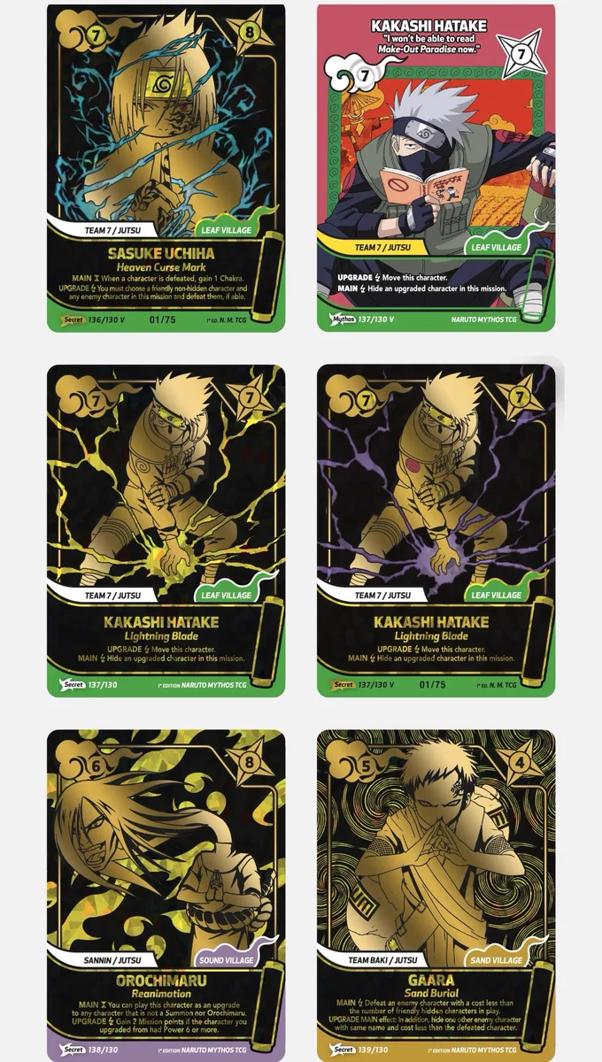 ムンピカ🌙✨ sur X : « ナルトカードゲーム Mythos TCG GRIM SHOPで