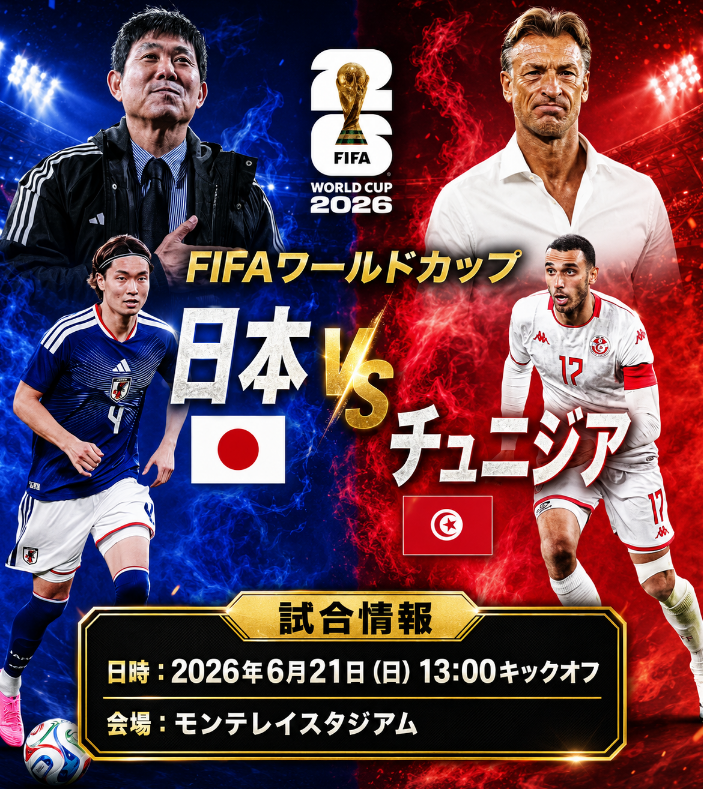 polymarketjapan's tweet photo. ⚽️W杯2戦目 🇯🇵日本 vs 🇹🇳チュニジア、勝てばほぼ決勝トーナメント進出

🇯🇵日本の勝利：65％
🇹🇳チュニジアの勝利：14％
引き分け：24%

予測市場ポリマーケットでは、試合中や得点シーン、他会場の結果次第でリアルタイムに変動

キックオフは6月21日(日) 13時～ https://t.co/5s3a8v1F86