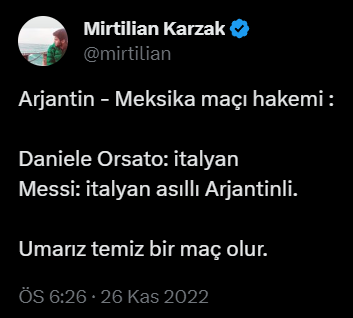 Umut Mücørinho 🇦🇷 tweet media