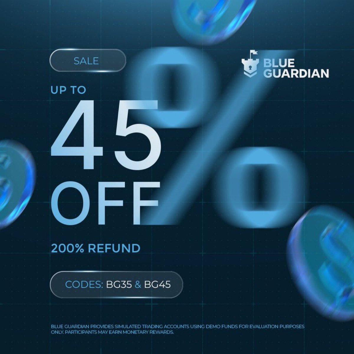 Dan_BabaFX's tweet photo. Looking for instant or evaluation funding with @BlueGuardiancom?

✅ No challenge phases to pass
✅ Fast payout processing
✅ Transparent trading rules
✅ Keep up to 90% of your profits
✅ Currently available with a 45% discount
✅ Trade across multiple platforms

Start trading funded from day one.

Click the link below to get started today 👇
https://t.co/gGp82xpjVD