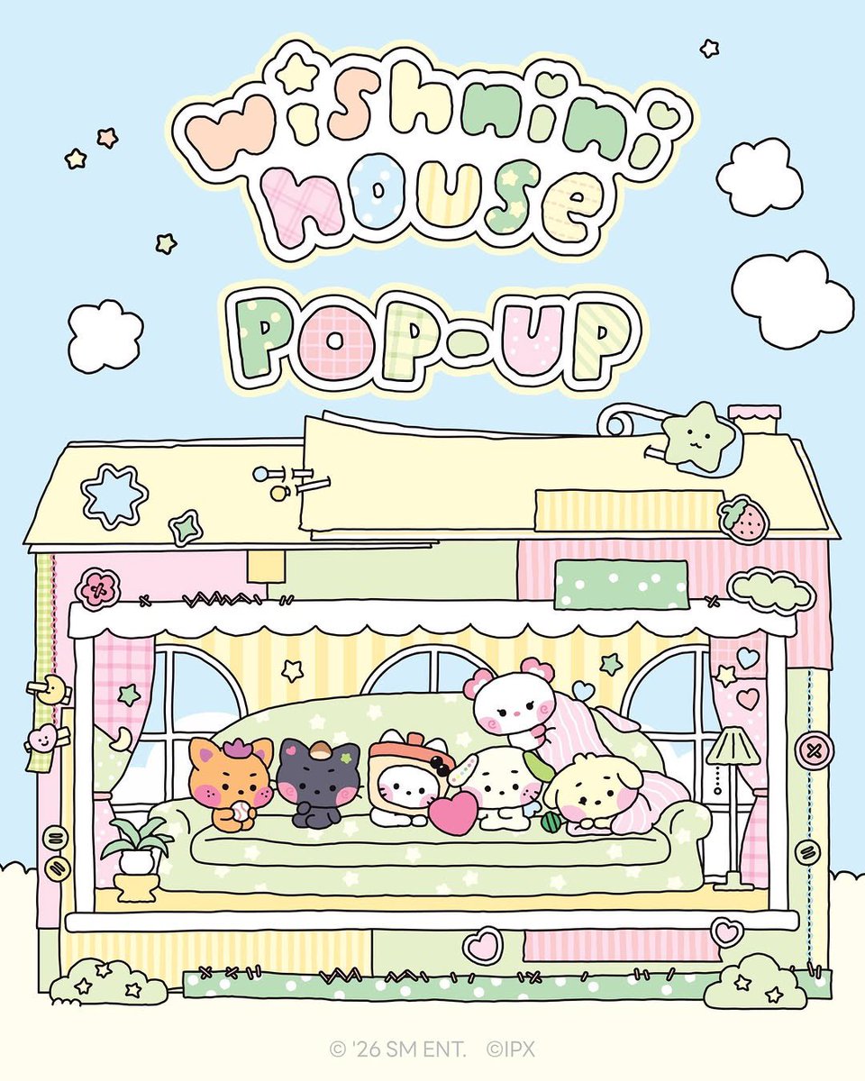 wishcyou's tweet photo. NCT WISH [Wishnini House] POP UP in Kuala Lumpur

📌 POP-UP EVENT

Spend a minimum of RM 199 in a single receipt and top up RM 19 to redeem 1 wishnini house reusable bag
*Reusable bag is not available for individual sale and is available while stocks last.

📅 26.6 ~ 12.7
📍 NOT ONLY TOY Malaysia
🏡 LaLaport BBCC, L1-40&41
🏡 Sunway Pyramid, Level LG2.78
🏡 Setia City Mall, Level 1-42&43

NCT WISH with LINE FRIENDS 💚

©️notonlytoy_
#NCTWISH
#wishnini #LINEFRIENDS
#wishninihouse #NOTONLYTOY