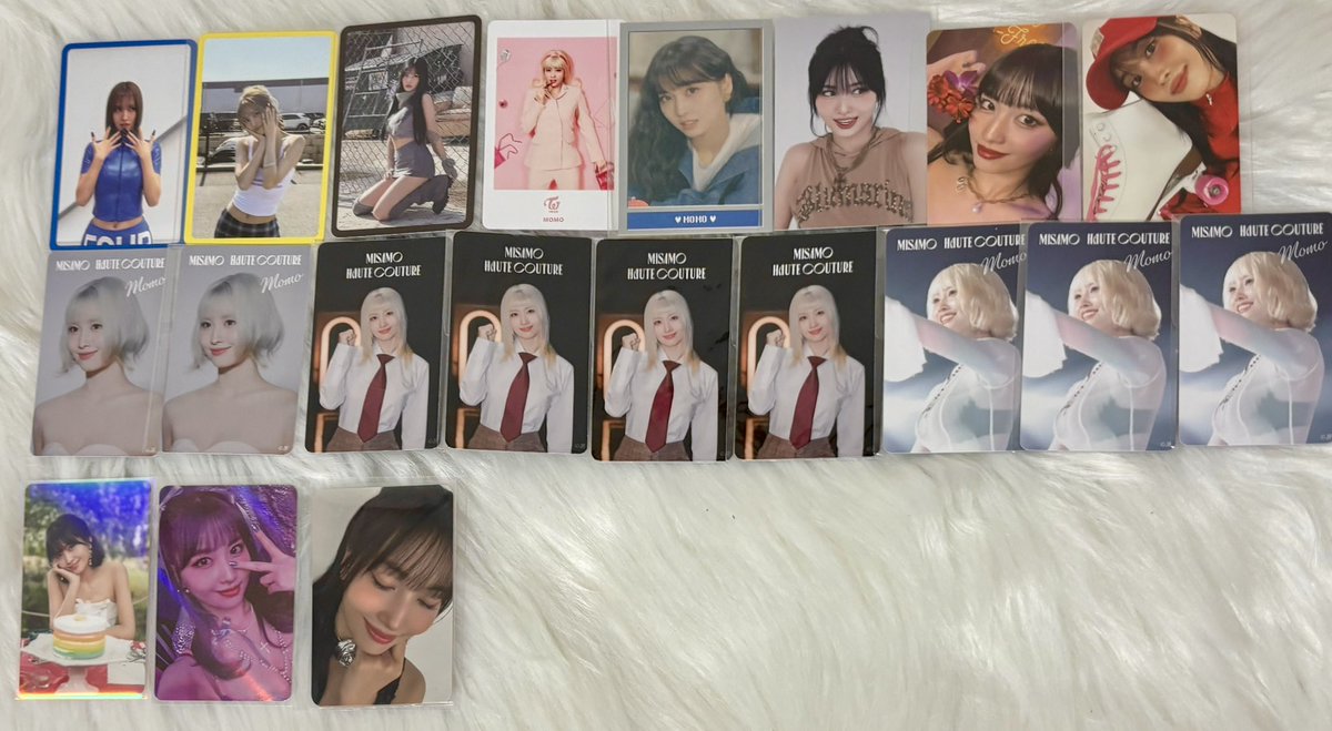 m_s2_treading's tweet photo. TWICE トレカ 交換 譲渡 買取

【譲】画像のもの(リプに続きます 全8枚)

【求】固定のツウィちゃん(特に回収)、買取

⚠️Litlink必読⚠️

譲と求をご記入の上リプお願いします🙂‍↕️

お気軽にお声掛けください(,,ᴗ  ̫ᴗ,,)ꕤ*.ﾟ

#TWICE交換  #TWICE買取 https://t.co/iO046xUxFX