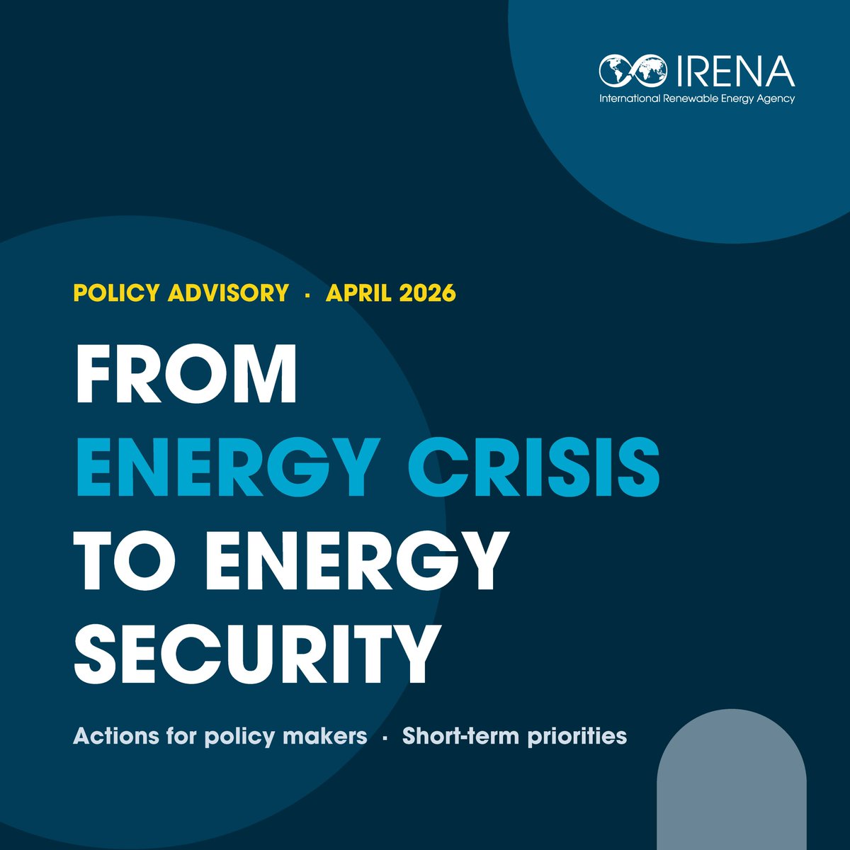 IRENA's tweet photo. 1/🧵 Global energy disruptions are impacting economies beyond energy markets. https://t.co/ITWj8ShBJw