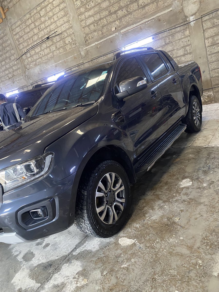 brokensuit44's tweet photo. Handed over 
Rear left door replaced and resprayed 
Bed repaired and resprayed 
Front bumper resprayed 
Detailed and done https://t.co/mEVQX65k5N