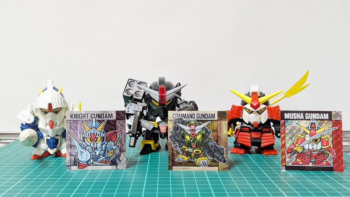 thitaringo's tweet photo. 武者・騎士・コマンド SDガンダム緊急出撃！ https://t.co/pJZv6kaReK