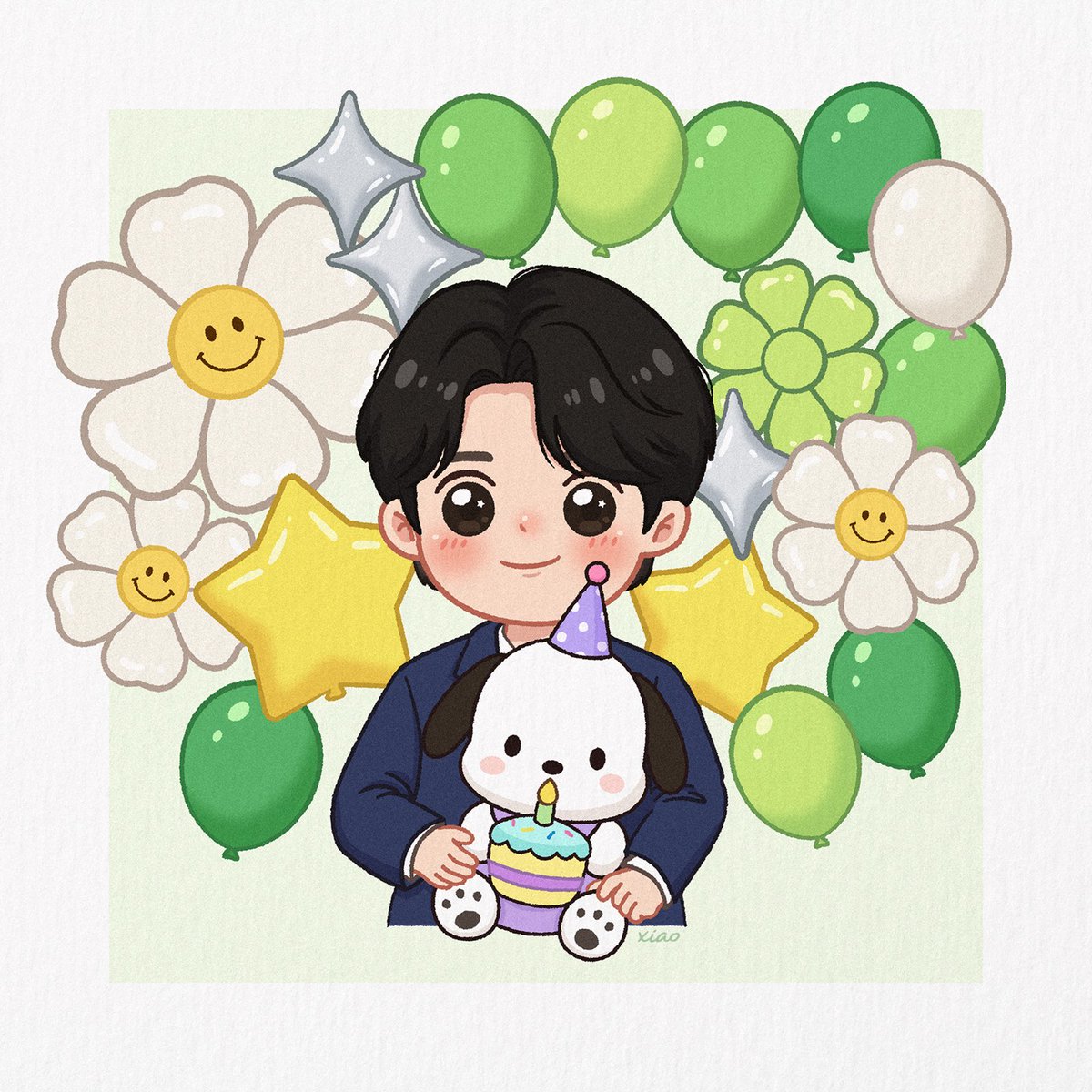 xiaoxiao_yh's tweet photo. 귀요미와 귀요미🩵💚
@BOGUMMY #박보검 https://t.co/xGyTtJ1tTO