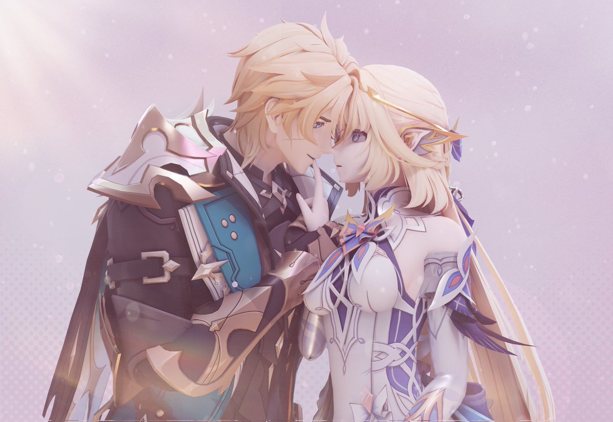 Dishsuuu's tweet photo. ~ Nicole x Varka ~

#genshin #nicole #varka #3d #art https://t.co/Nw1xdbmXS8