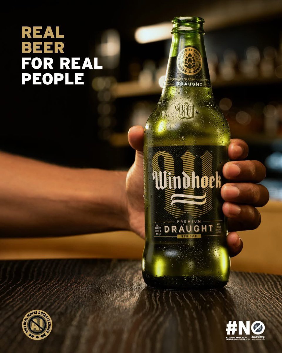 Mpumiln's tweet photo. Haters are gonna say it’s AI. (It’s not). Click the link for James’ true story and how he became our hand model.

link: https://t.co/vBf0JVBNuZ

 #WindhoekBeerSA #100Real 🍻 https://t.co/YdeoM7ZsY9
