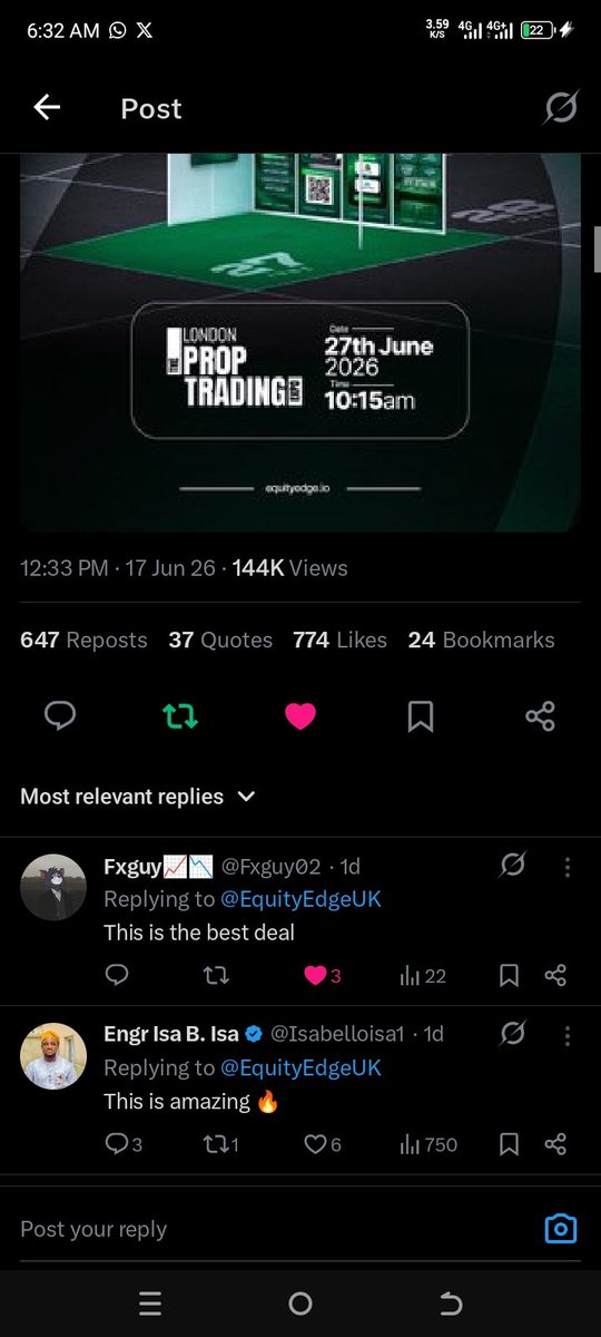 BigLerry's tweet photo. @sage_089 @EquityEdgeUK @EquitySpace1 Done

@KingOlanrewaju_ 
@Fxguy02 
@BigAYO007 https://t.co/ecgU3X088Y