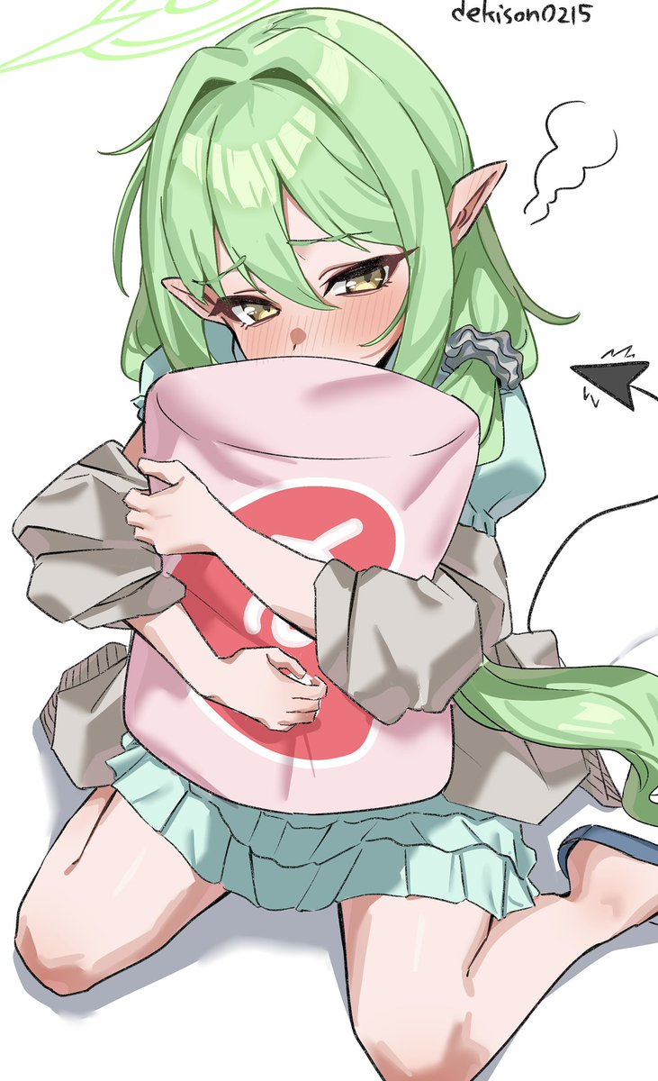 dekisuke0215's tweet photo. 「今日は一緒に寝ちゃう...？」
#ブルアカ https://t.co/mIFNkwX5F5
