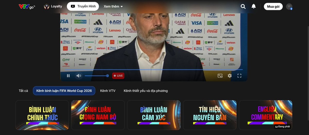 vietfoot's tweet photo. Au Vietnam, les téléspectateurs peuvent désormais regarder les matchs de Coupe du Monde avec 5 types de commentaires différents:

- officiel
- accent du Sud
- avec émotion
- sans commentaires
- commentaires en anglais https://t.co/AF12VDaYRA