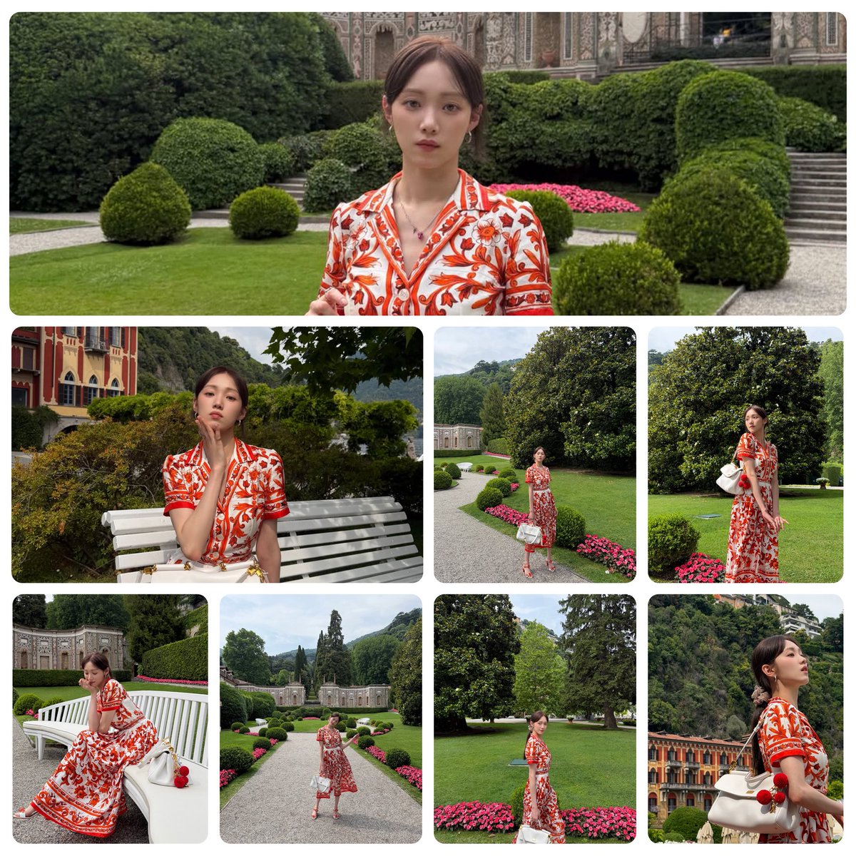 Angbyahera's tweet photo. Biblee dressed beautifully in D&amp;G ✨❤️

#LeeSungKyoung
#이성경 
#DGMaiolica #DolceGabbana https://t.co/ddQzjWrYXb