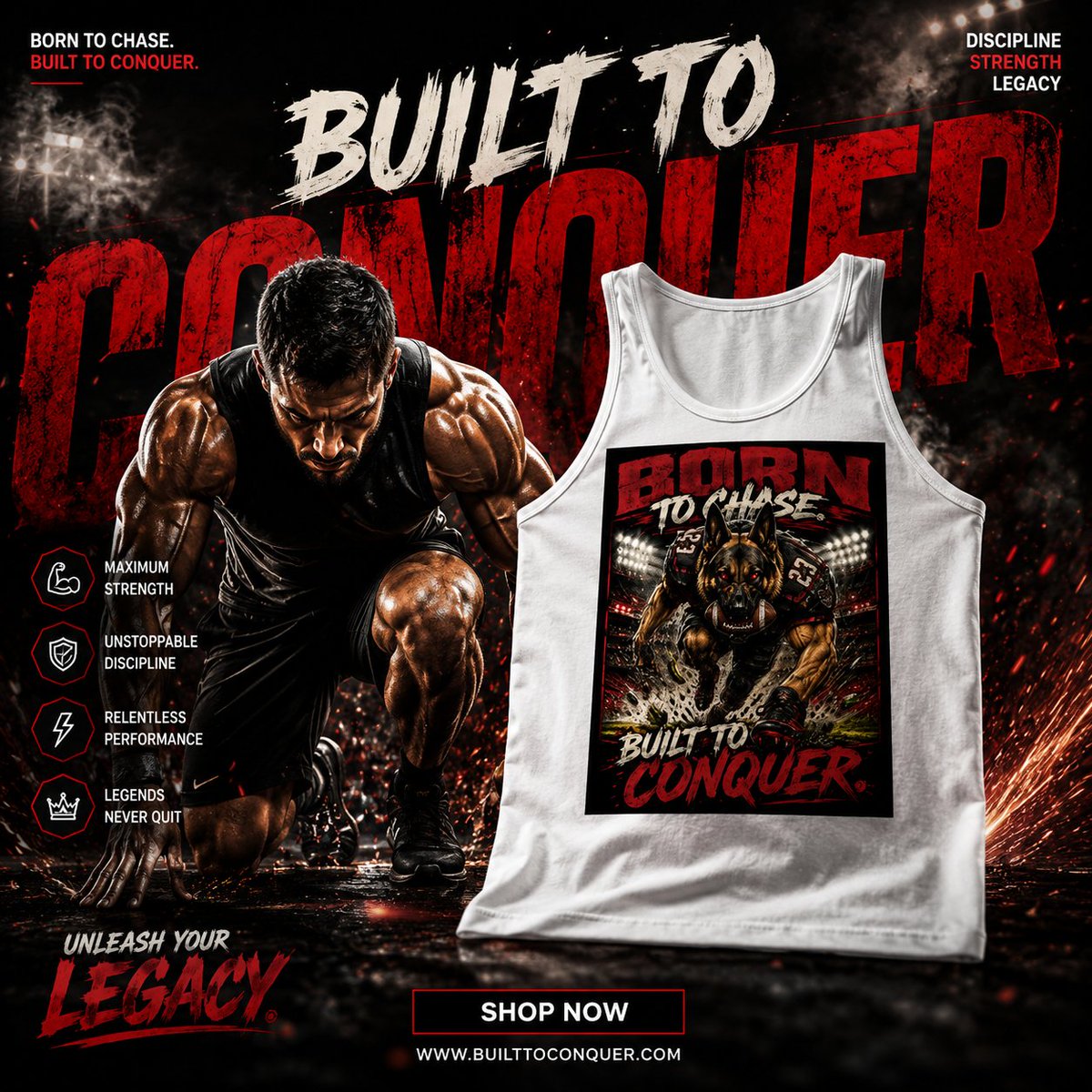 FMohusin's tweet photo. π₯ BORN TO CHASE. BUILT TO CONQUER. π₯
πͺ Premium Comfort
β‘ Bold High-Impact Graphic
π Built for Winners
π₯ Gym, Streetwear & Game-Day Ready
Shop Now: https://t.co/I13F2CWku2
#BornToChase #BuiltToConquer #GymWear #FitnessMotivation #TankTopStyle #GymLife #WorkoutGear https://t.co/cxUt1pIRDo