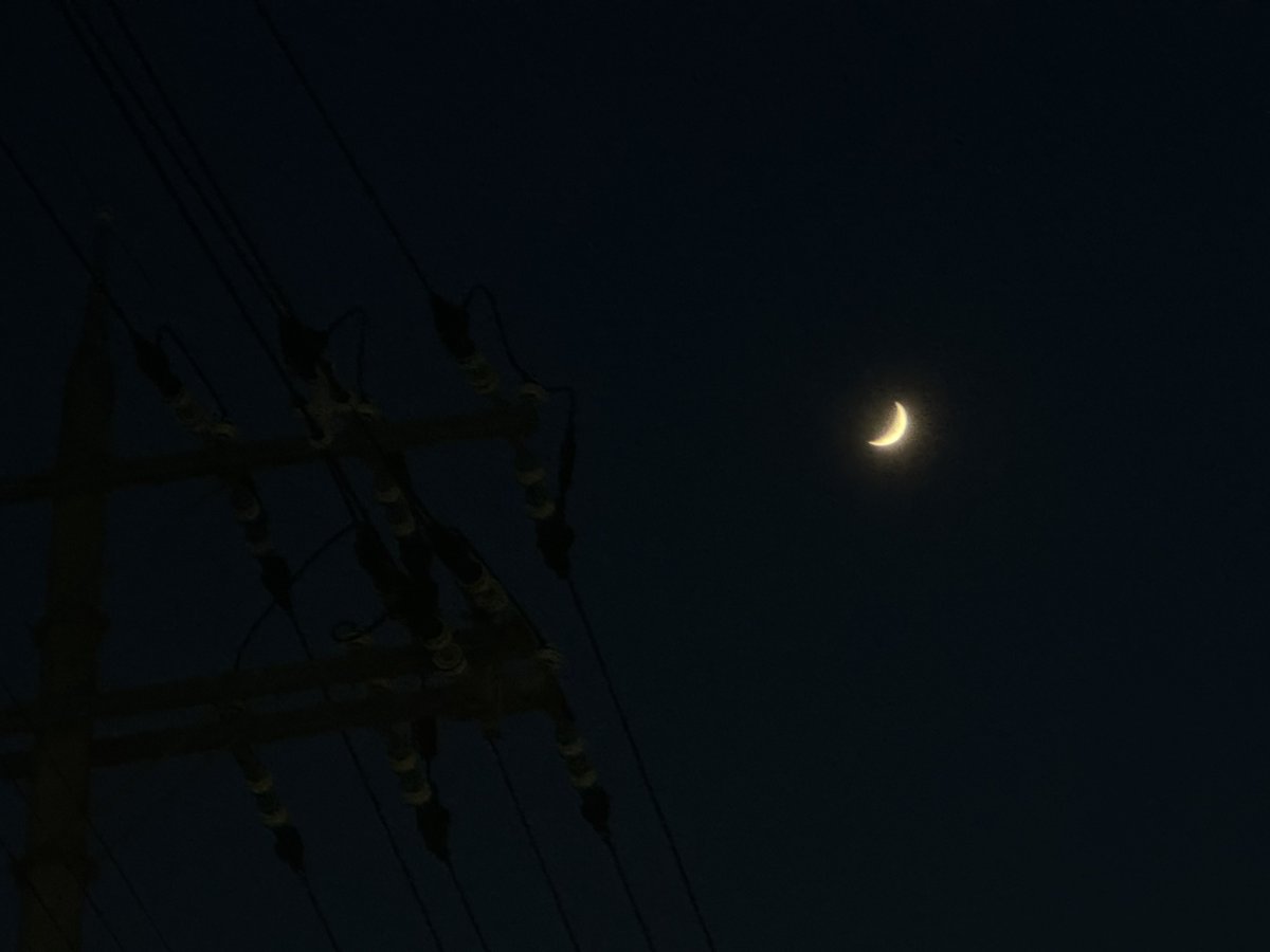 bobu924924M's tweet photo. #イマソラ
#三日月 https://t.co/P1PmMYo1Zl