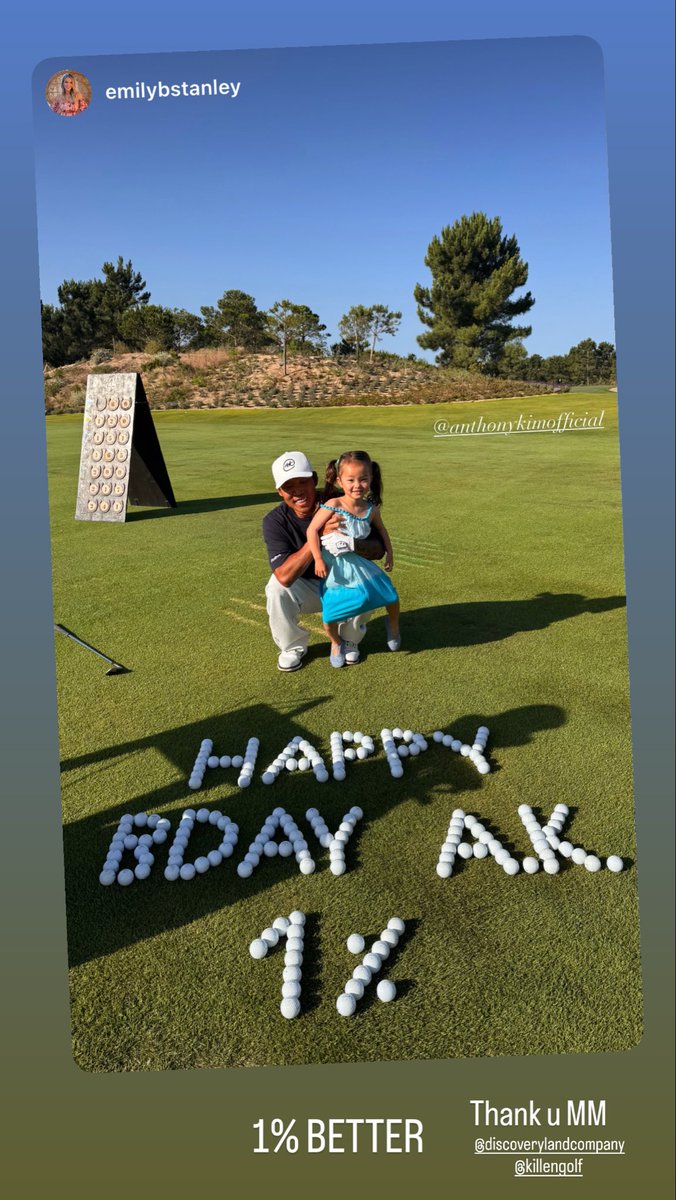 AnthonyKim_Golf's tweet photo. Thank U GOD 4 another year. Not more than a few years ago I felt no purpose but thru sobriety, support of family/friends, hard work I am here 2day. We do recover!
1% BETTER 
SOBER is DOPE🔥
New 1% BETTER @malbongolf drop Tuesday JUNE 23 https://t.co/EVZLKuOX9V