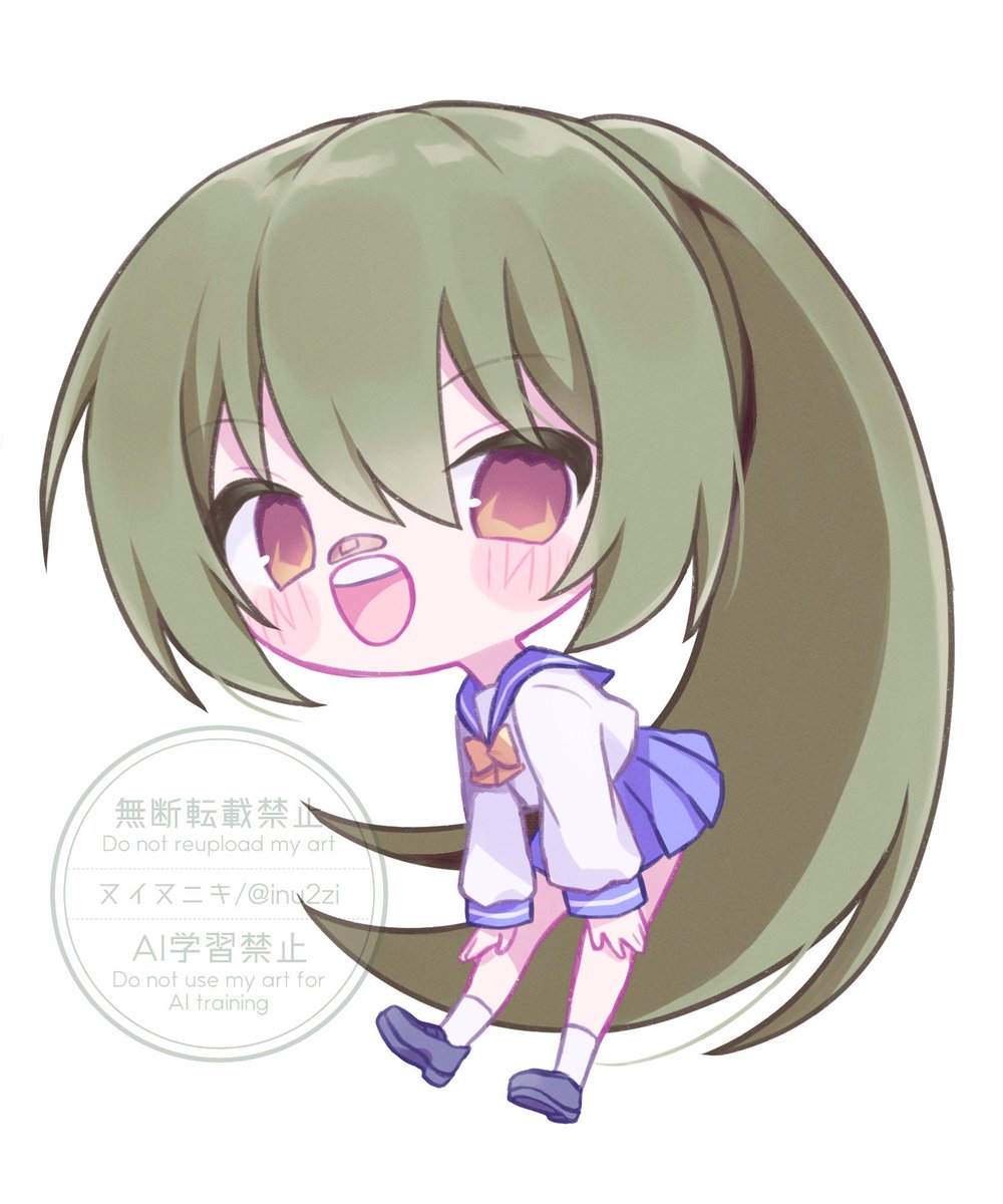 inu2zi's tweet photo. 運動部のセーラーちゃん https://t.co/2ODFl1bPVQ
