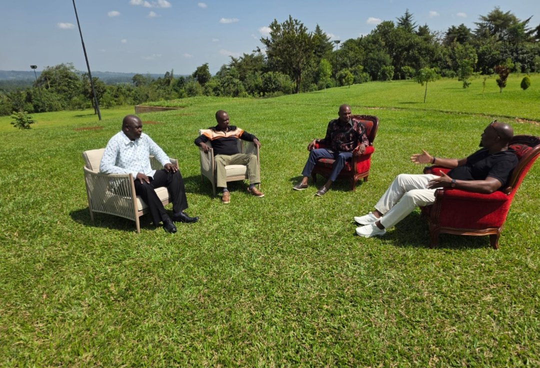 omulele_chris's tweet photo. My friend Omwami Faruk Kibet  hosted fellow Speakers, Hon. James Namatsi of Kakamega and Hon. John Situma of Bungoma to a breakfast meeting at his residence. 

God bless President William Ruto 
God bless Kenya . https://t.co/AzjZghGvYd