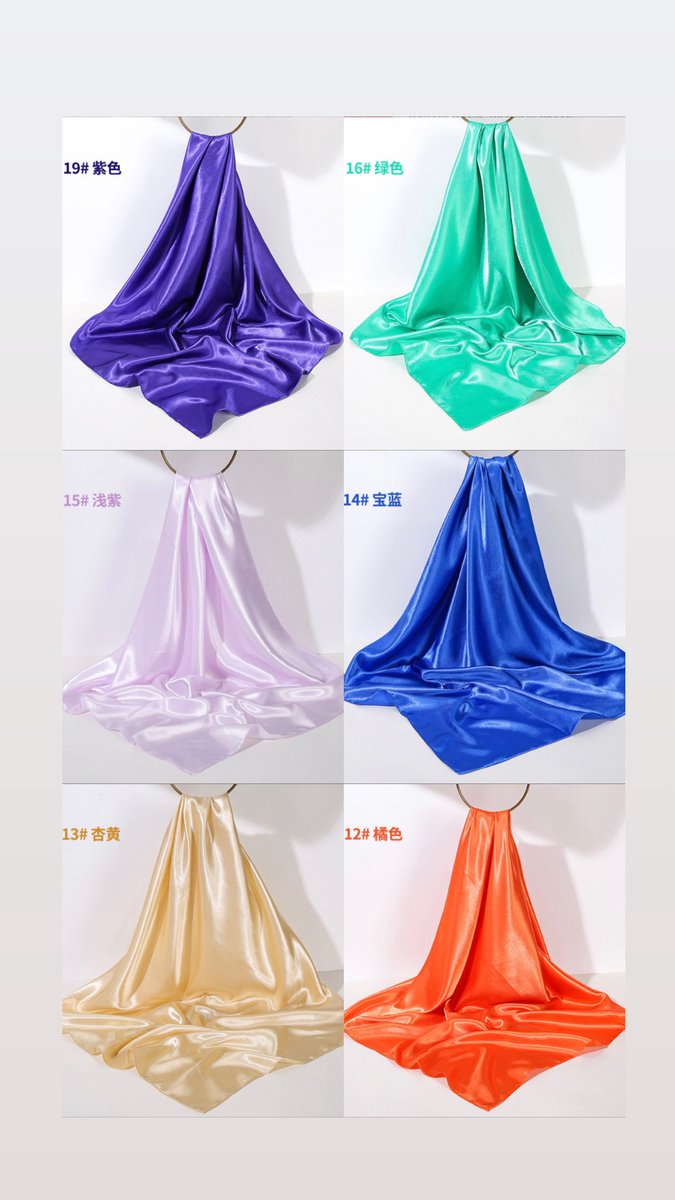 khadijerh_bello's tweet photo. Silk scarf lovers 🤍✨  
Your perfect plain silk scarf is here 🥰

₦3500 only 💕

📍Abuja/Kaduna  
🚚 Nationwide delivery

DM to order 💌
Kindly repost please 🙏 https://t.co/Sos2UCpC2v