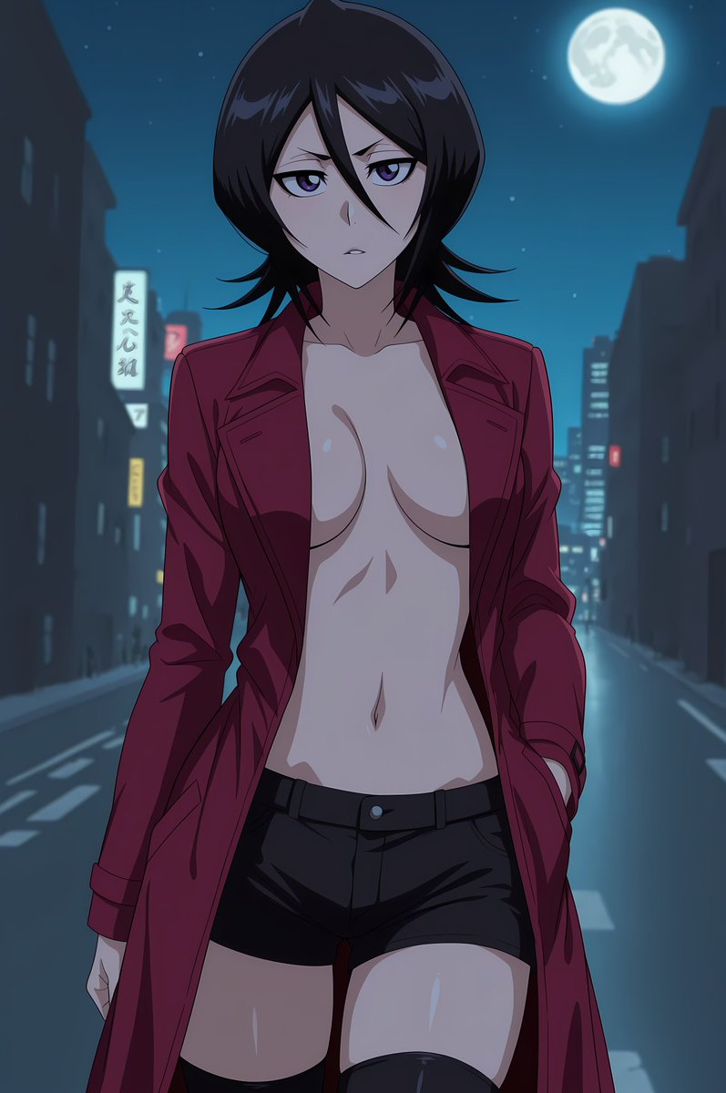 artkymi3's tweet photo. Rukia Kuchiki SFW https://t.co/AVtmSa0KBY