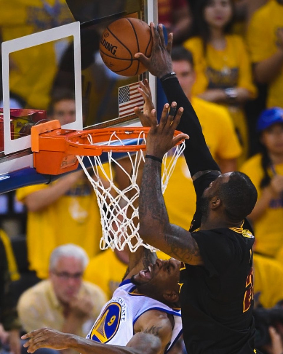 NBAIndia's tweet photo. #OnThisDay in 2016, LeBron James led the Cavaliers to their first-ever NBA Championship 🏆

The Cavaliers completed a historic comeback from a 3-1 deficit to defeat the Warriors and win the Finals 4-3 🔥

#LebronJames #NBAHistory https://t.co/rUR8zisIsO