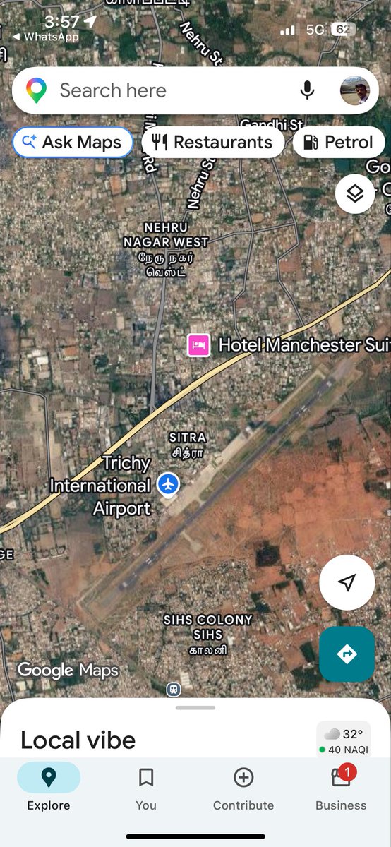 sathya_292's tweet photo. ⚠️  @GoogleIndia @AAI_Official @pttv_tweets @SunTV 
Google Maps appears to be showing Coimbatore Airport as Trichy Intl Airport, which may confuse travellers.
Kindly verify &amp; correct this issue at the earliest
#Coimbatore #TamilNadu #GoogleMaps  #AirportUpdate https://t.co/ZA7qnZsdaN