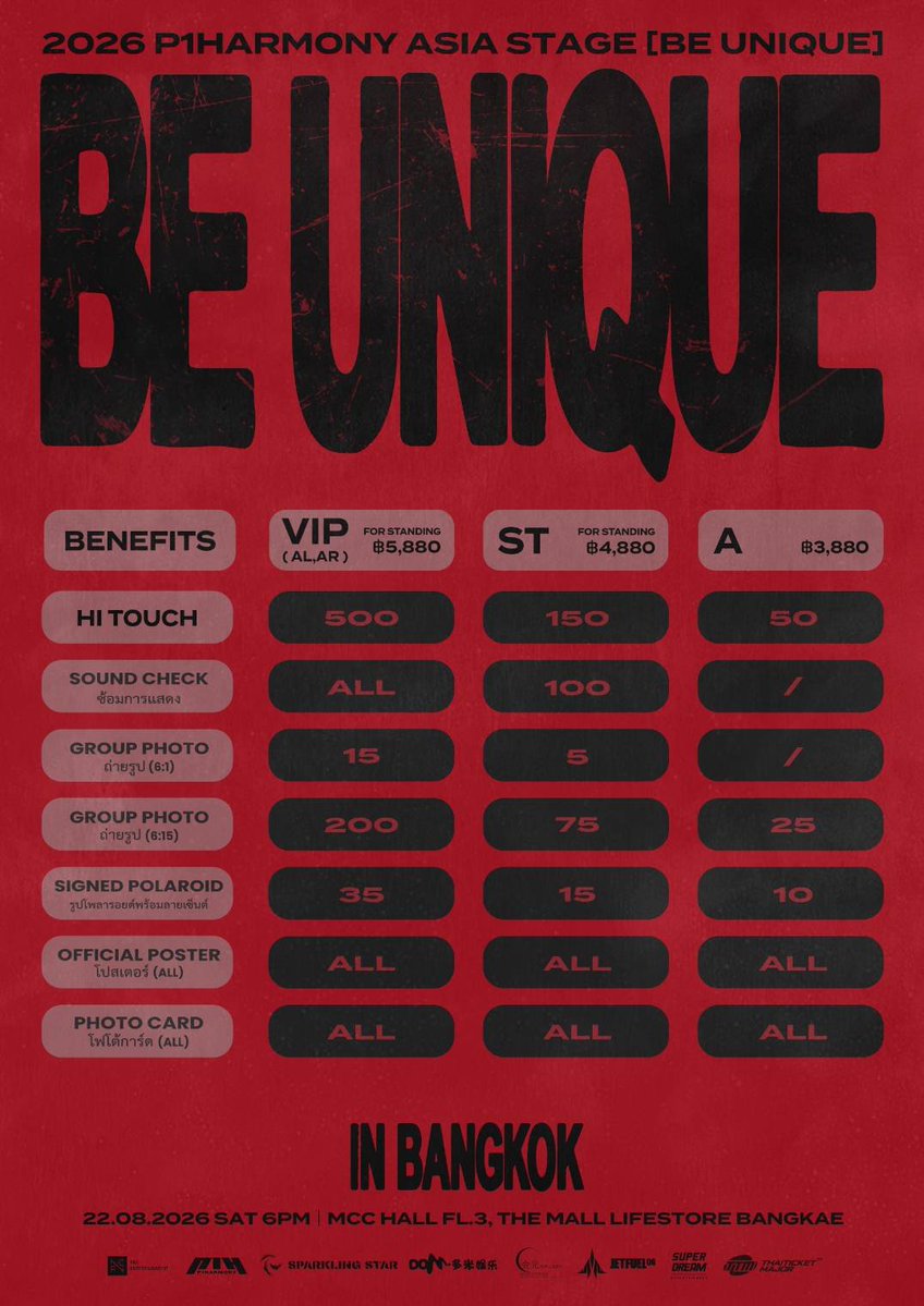 popconth's tweet photo. 🔴 พีวอนไม่ทิ้งพีซไทย 🍑💚 P1Harmony ประกาศคอนเสิร์ต 2026 P1Harmony ASIA STAGE [BE UNIQUE] IN BANGKOK 

⭐️ 22 สิงหาคม 69
❣️ MCC HALL ชั้น 3 เดอะมอลล์ไลฟ์สโตร์ บางแค
🎫 เริ่มขายบัตร 26 มิถุนายนนี้ 

#P1Harmony #피원하모니 #P1H #BE_UNIQUE https://t.co/fMS2eKfI15