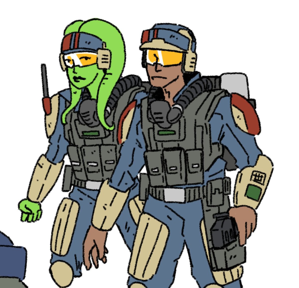 Hazop_art's tweet photo. Republic marines with desert type uniforms https://t.co/RKc0kQvWaJ