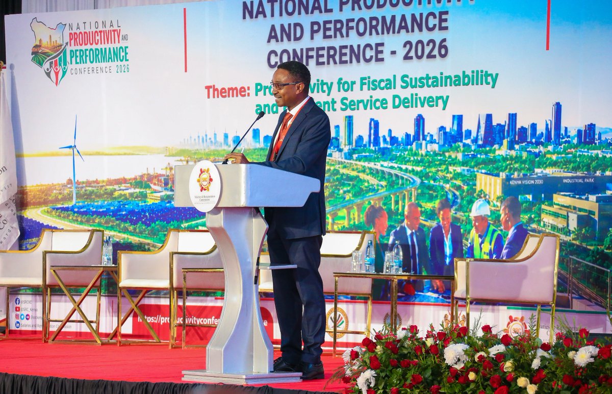 srckenya's tweet photo. This conference highlighted the urgent need to equip our workforce for the digital economy as the rapid adoption of artificial intelligence outpaces current policy and legal frameworks. We reaffirm that productivity is a shared responsibility and that meaningful social dialogue among government, employers, workers, academia, and development partners is essential. To anchor stakeholder commitment to measurable reforms, we propose a National Productivity Charter and call for stronger policy frameworks, targeted capacity building, and a clear roadmap toward performance-based systems that drive accountability and results. Above all, we recognise that productivity underpins competitiveness, quality job creation, and better livelihoods, and we remain committed to working together to build an efficient, innovative, and high-performing economy. Mike Macharia, President-FKE
#ProductivityConference