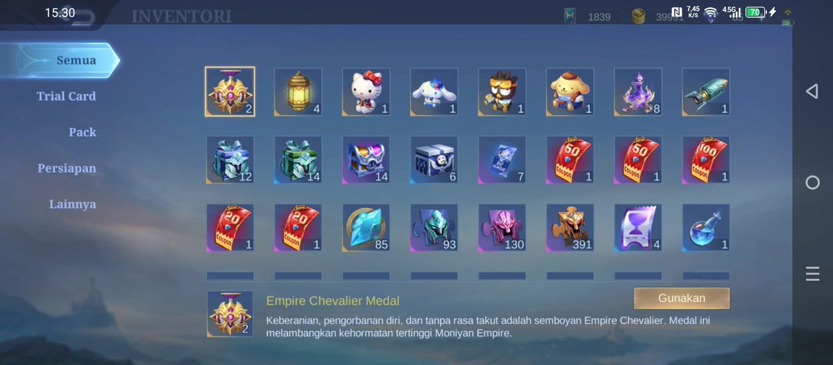 alsaaforlyfee's tweet photo. wts wtb charisma ml sanrio 4 item 8k
blessing  lantern 4 item 8k
take all 15k
payment 📩 dana gopay shopeepay seabank
#zonauangㅤ #zonajajan #mlbb https://t.co/v4wau3LZPk