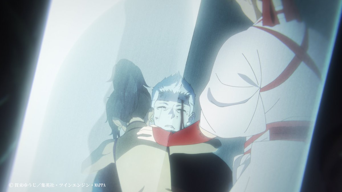 jplus_jigokurak's tweet photo. ═════════∘◦𖠁◦∘═════════

　　TVアニメ『#地獄楽』第二期振り返り
　　　　　第二十三話「師と弟子」

═════════════════════

🪷Prime Video / Netflix / Lemino にて配信中
#HellsParadise https://t.co/uBsYbLSwV5