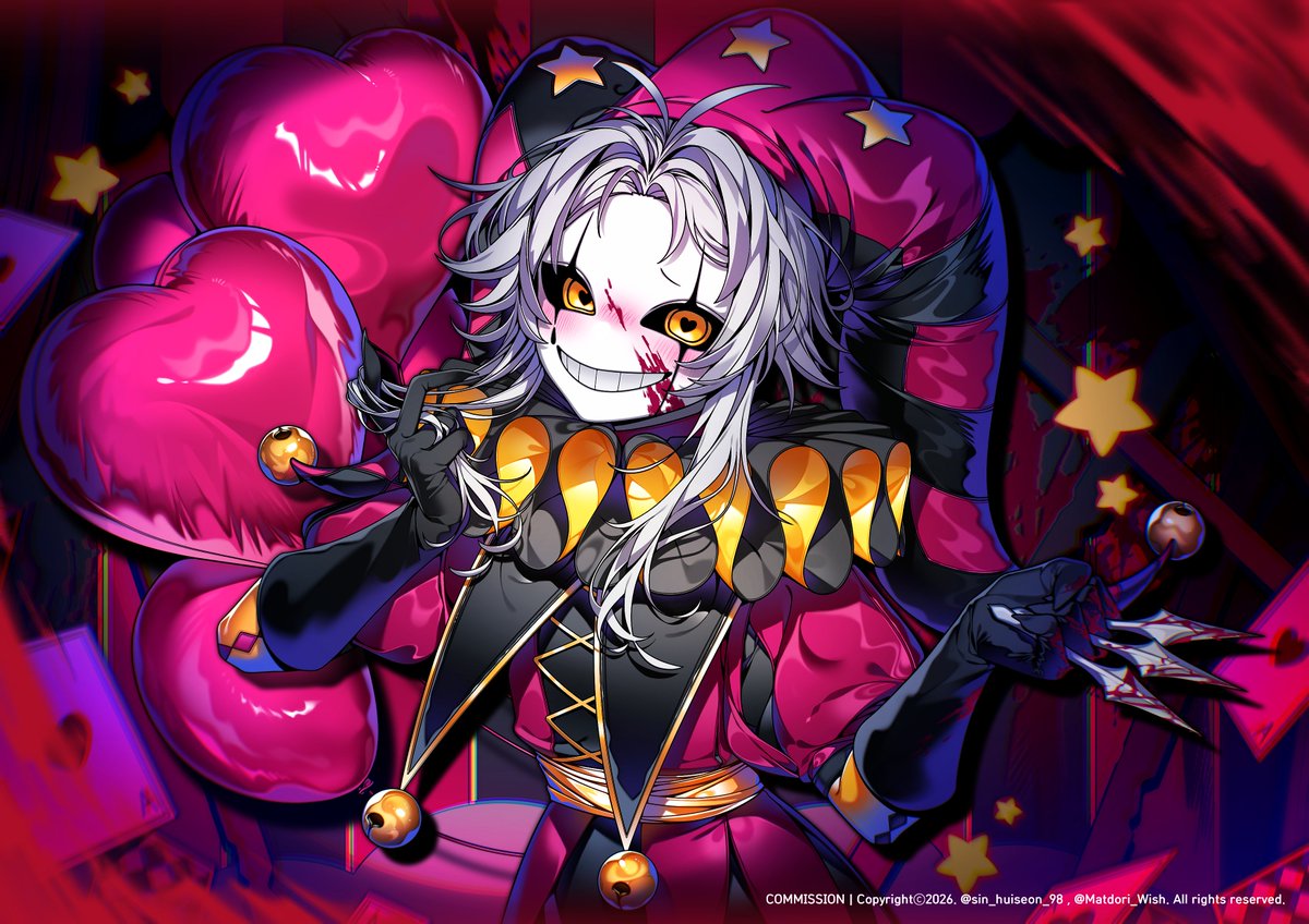 gomppanggg's tweet photo. #thefreakcircus #pierrot

art : Matdori_Wish COMMISSION
rigging : gomppanggg https://t.co/B6Q9rkCTxX