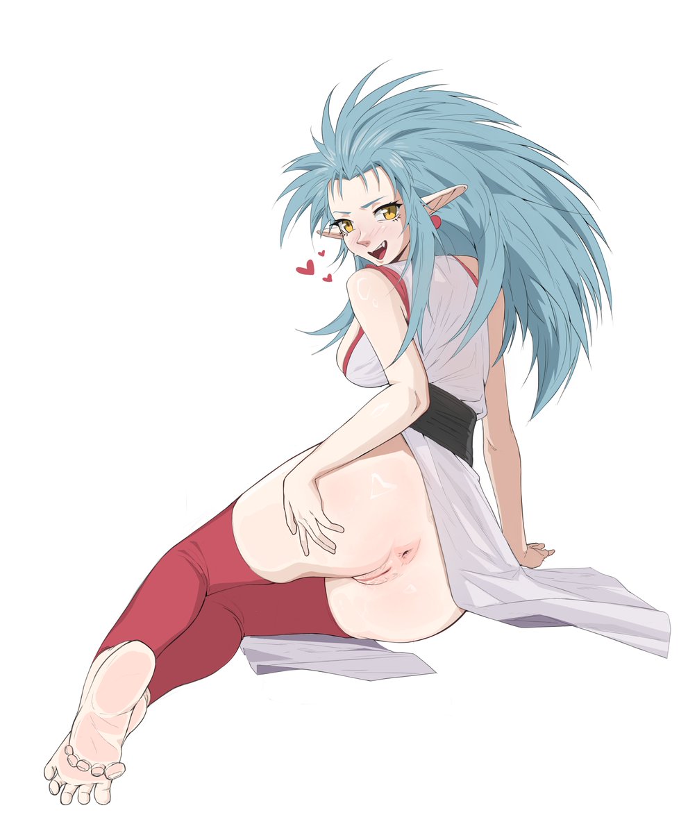 Akaiblup's tweet photo. Ryoko Hakubi wants to play with you https://t.co/eP0UAEqBAI