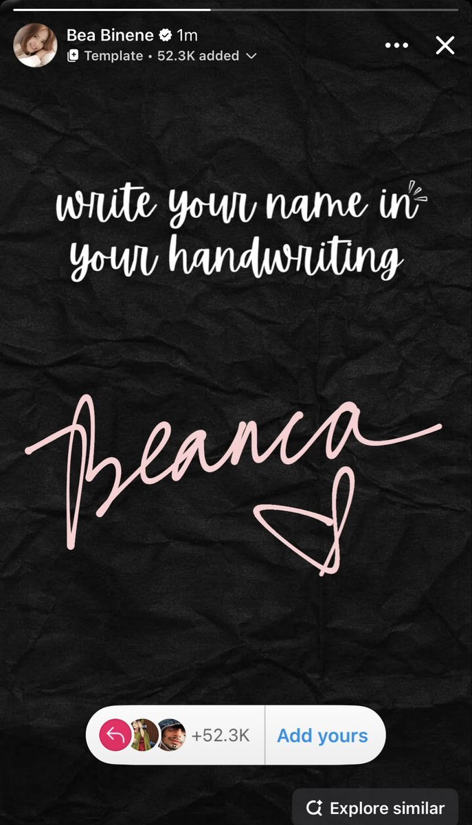 heyarono's tweet photo. At this point, beanca's penmanship deserves its own font ✨ nahiya na yung printer sa handwriting niya https://t.co/0VuEbwAnSr