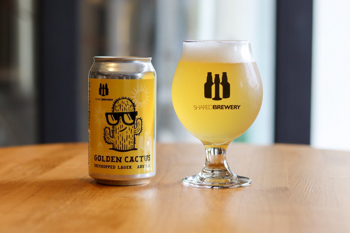 Shared_Brewery's tweet photo. 今週のタップルームは通常営業🍻＋日曜日は12時から営業致します！

新しいビールが出来ました🆕

Golden Cactus🌵 
アミーゴ🌵クリスピーなラガーにフレッシュホップをドライホップ。爽快な飲口。
スポーツ観戦にも最適⚽️

#sharedbrewery
#brettworks
#craftbeer
#クラフトビール https://t.co/JThEr1bzQc