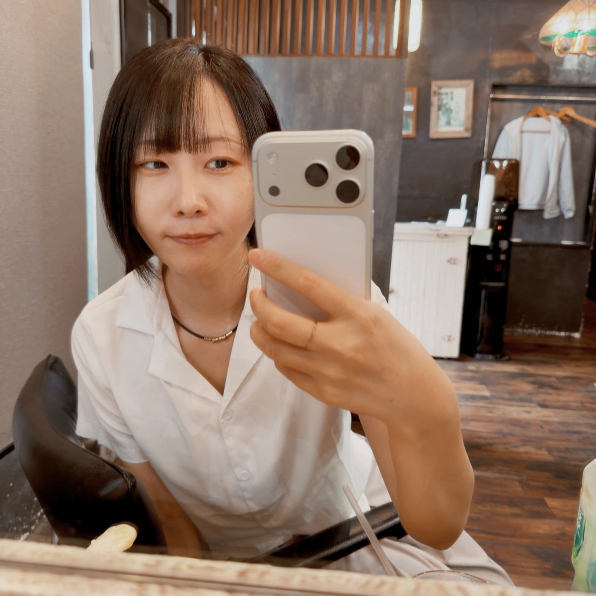 nyan02kn's tweet photo. 黒染めとカット終わったので
買い物して帰りまーす♡スッキリ～

なんか太ったかな？筋トレするか～ https://t.co/YTyoC8NvrP