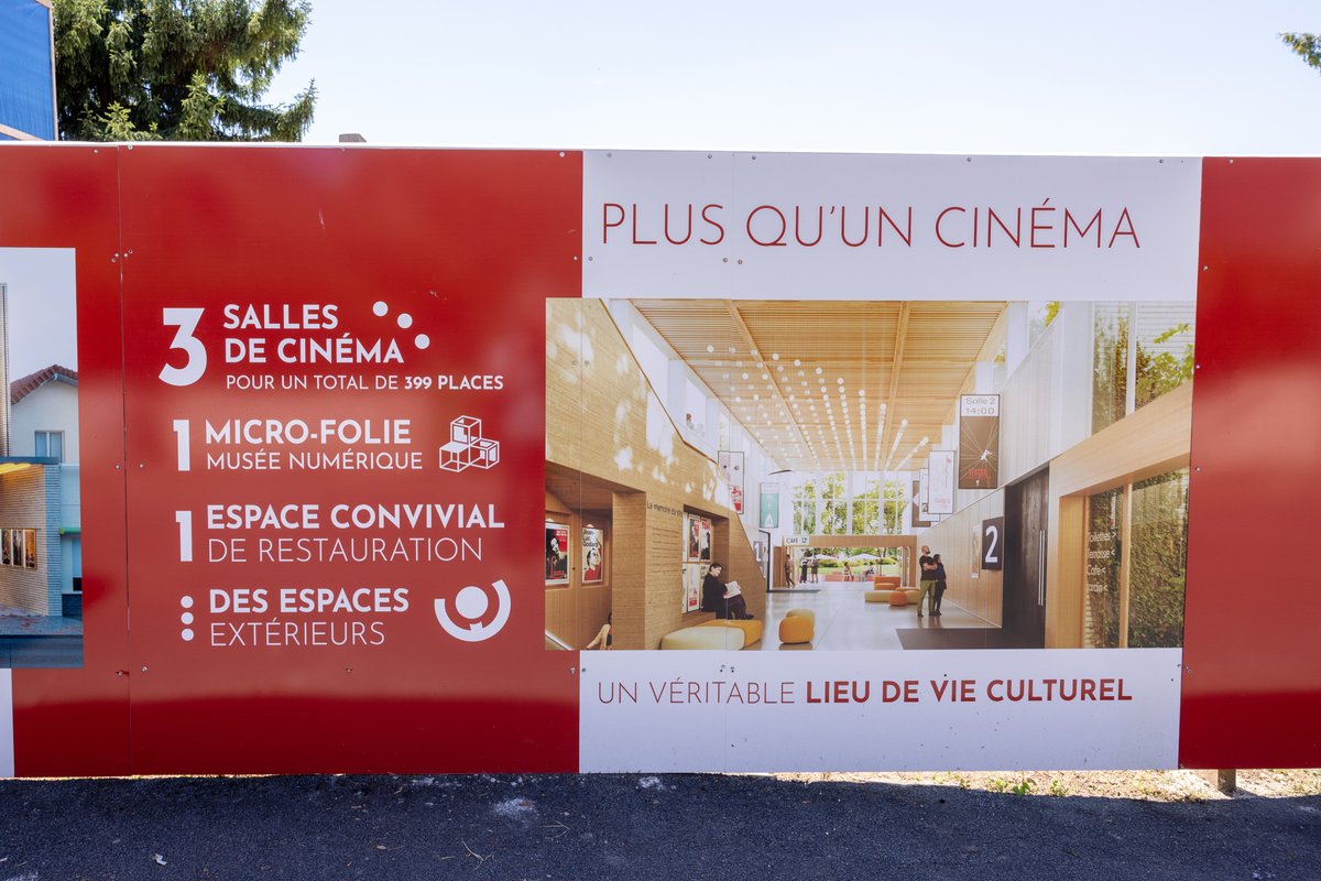 CDEssonne's tweet photo. 🏗️🎭 Le futur espace culturel de Savigny-sur-Orge est lancé !

✂️ Hier, nous étions à la pose de la première pierre du "78", un projet structurant qui verra le jour au cœur de la ville avec cinéma, expositions, arts numériques, ateliers et rencontres.

@durovray @alexisteillet https://t.co/Ng158hDPRU