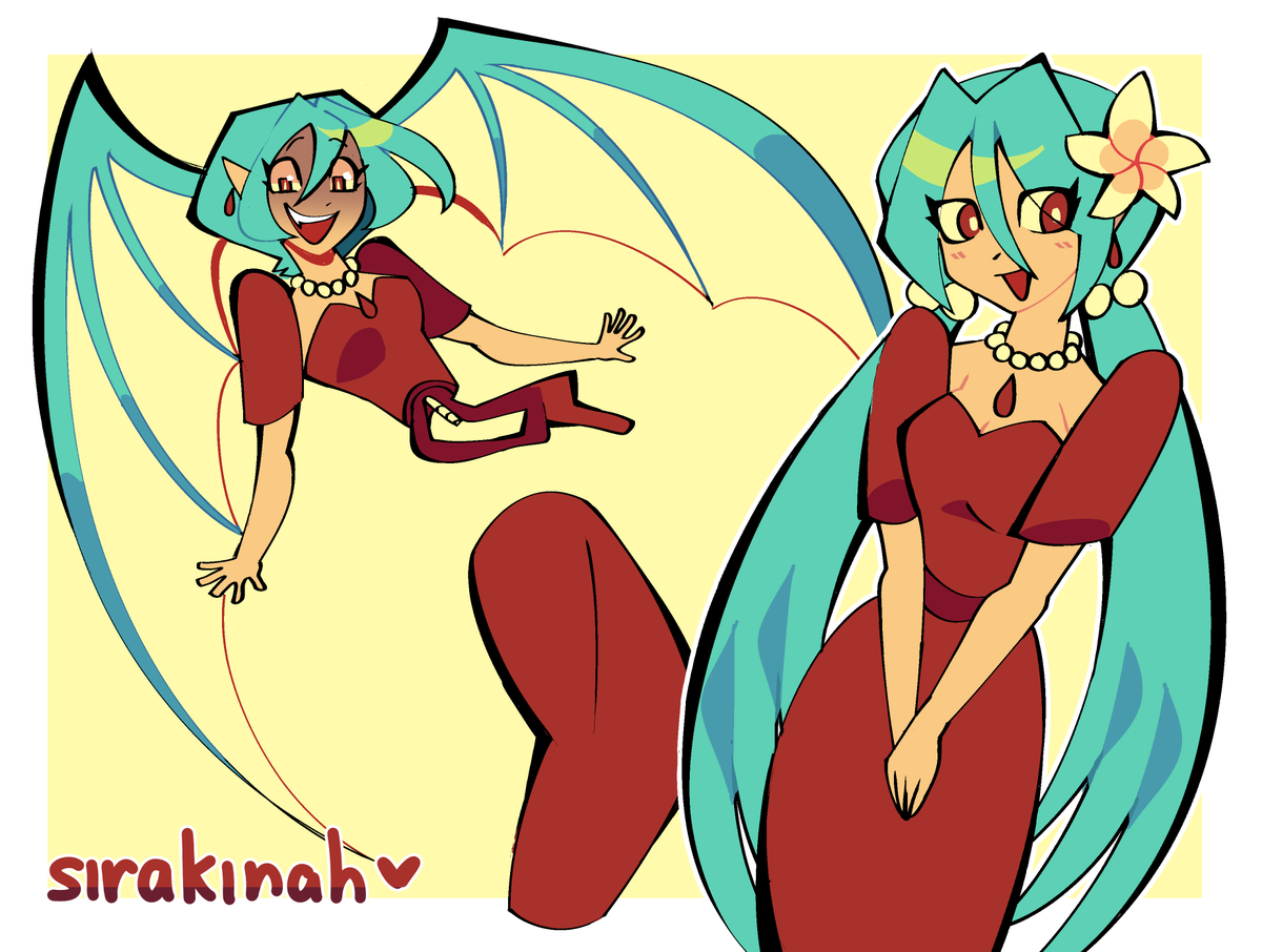 SIRAKINAH's tweet photo. Mikunanggal! (Miku but a manananggal!) https://t.co/Hlfx0VTsAg