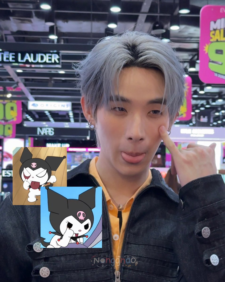 nonggnao's tweet photo. คุโรมิมาแบ้วววว

HONG AT LANCOME EVEANDBOY
 #LancomeIdolexHONG
#hongshihoshi https://t.co/Y3bhGdgpkG
