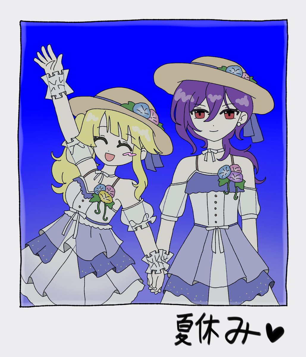 tatanGdy's tweet photo. 여름방학 #bandoriart https://t.co/10Ccnv4MSu