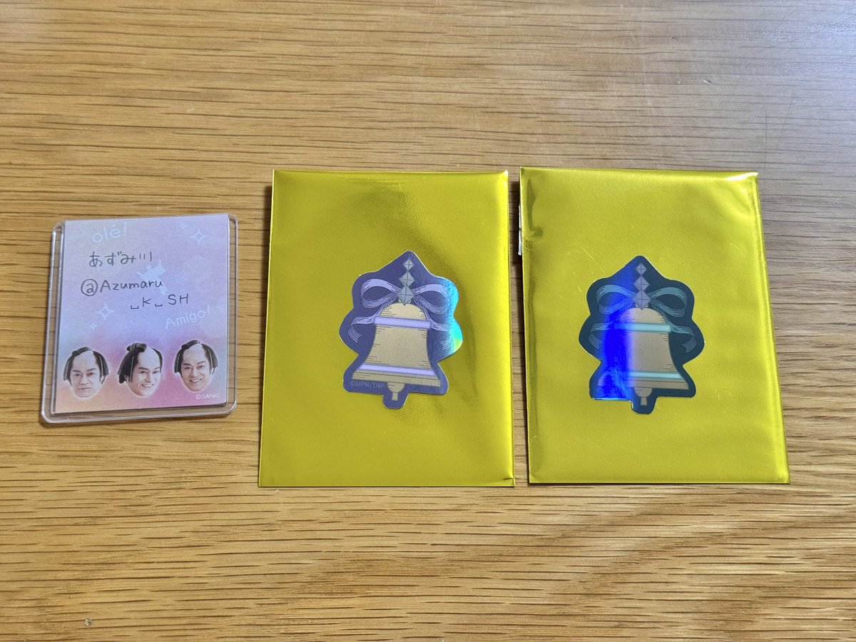 Azumaru_K_SH's tweet photo. 【交換】 うたプリ  QUARTET NIGHT LIVE ENDLESS JEWELS カルライ 神戸　千葉 物販 タブナイ カルナイ トレーディングステッカー
譲　写真①
求　写真②(優先)③

郵送交換希望です。よろしくお願いします。 https://t.co/W6Zj5VP1eE