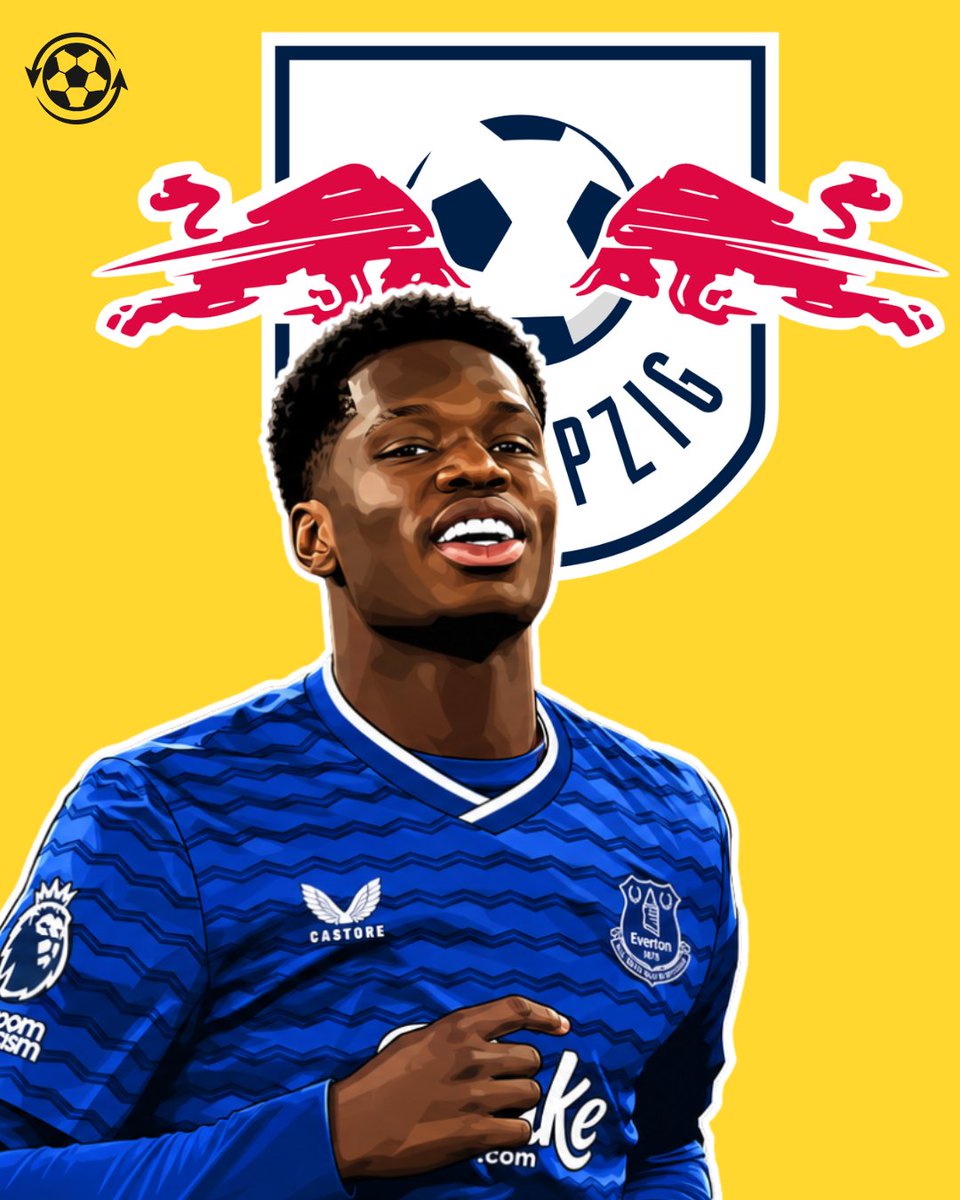 DeadlineDayLive's tweet photo. 🚨 RB Leipzig have contacted Everton over a potential move for striker Thierno Barry.

Barry joined Everton from Villarreal last summer for around £27M (€35M) and remains under contract with the Premier League club until 2029.

The Bundesliga club are exploring the conditions of a deal as they look to strengthen their squad for the 2026-27 Champions League campaign.

(Source: @_pauljoyce)