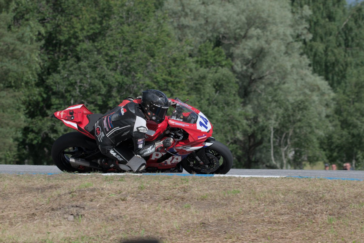MikaToikka's tweet photo. 14 days to Imatranajot 2026! Ilja Caljouw (NED). Imatra, Finland #realroadracing https://t.co/qEpaecuXpk