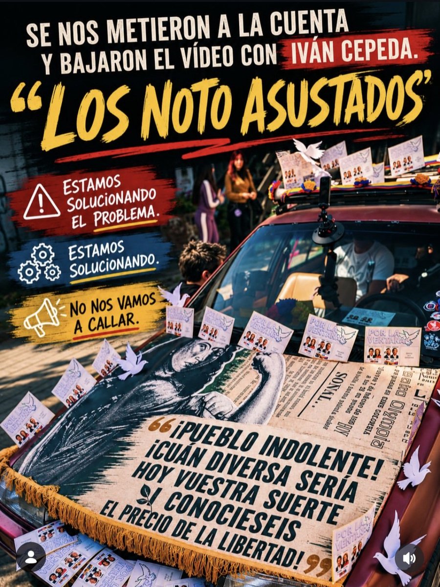 _jessicanet's tweet photo. Ya lo vi en vivo pero tan pronto suban de nuevo el video con Cepeda lo vuelvo a ver como 5 veces para que sea tendencia. No nos van a callar. Los noto asustados. 😏🫰🏻
#porlaventana https://t.co/LNObnDDjc2
