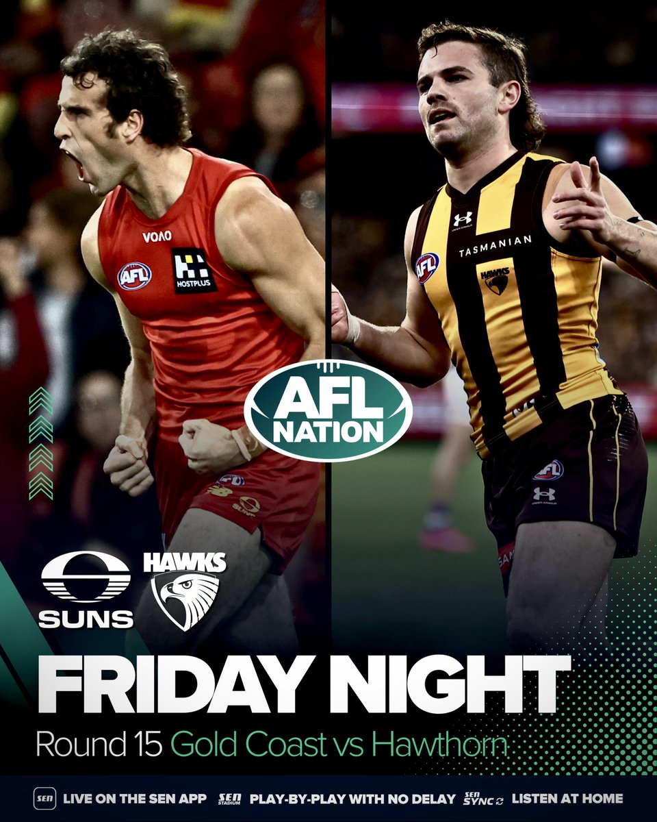 AFLNation's tweet photo. The Suns need to stop the bleeding after three straight losses.

Listen live and free tonight on the SEN App 📲

#AFLSunsHawks https://t.co/BP9jas2VJM