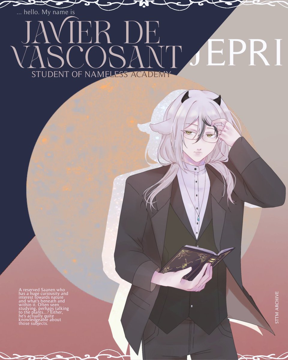 barudaksttm's tweet photo. 🐏 Meet Javier de Vascosant🍃
🌻 𝐒𝐞𝐦𝐩𝐞𝐫 𝐚𝐝 𝐚𝐬𝐭𝐫𝐚

#barudak_sttm #sttmarchive #jepri_sttm https://t.co/HWmwt5c69g