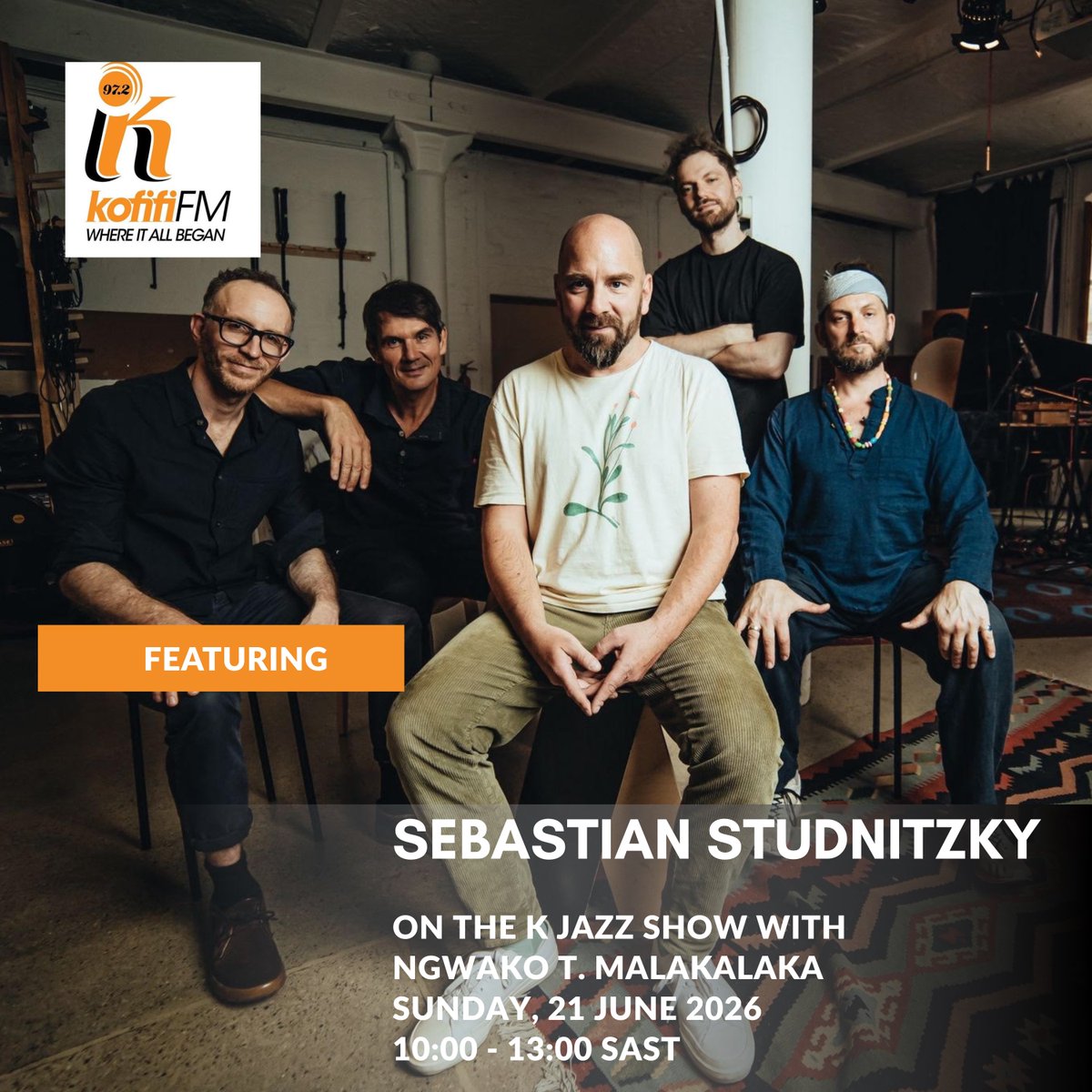 officialngwako's tweet photo. Passport ready? We’re taking your ears to Germany as Sebastian Studnitzky joins us on The KJazz Show.
He brings bold sounds, brilliant stories and musical magic.
This Sunday.
#TKJS #SBJOJ2026 #STUDNITZKY https://t.co/jDhZ9TXcoJ